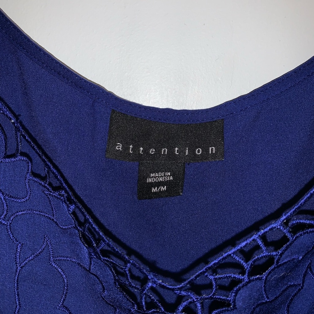 Woman’s Royal Blue tank top
